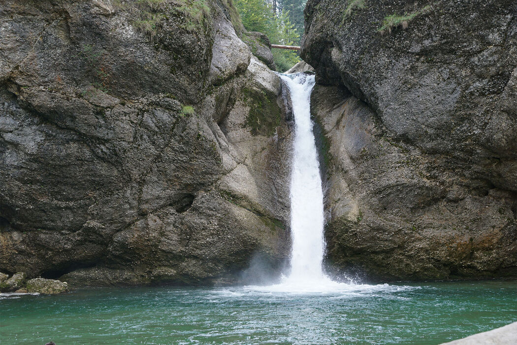 Ausflüge zu den Buchenegger Wasserfällen vom Kinderhotel Allgäuer Berghof aus