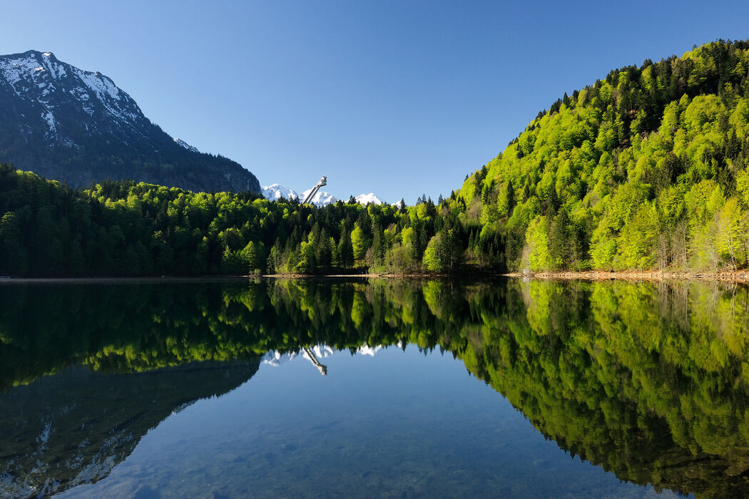 Badespaß am Freibergsee in der Nähe vom Kinderhotel Allgäuer Berghof