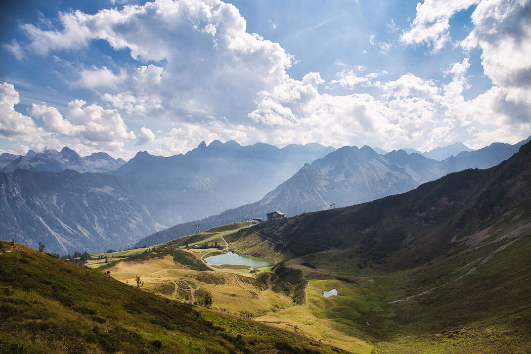 Wanderung auf den Fellhorn in der Nähe vom Kinderhotel Allgäuer Berghof