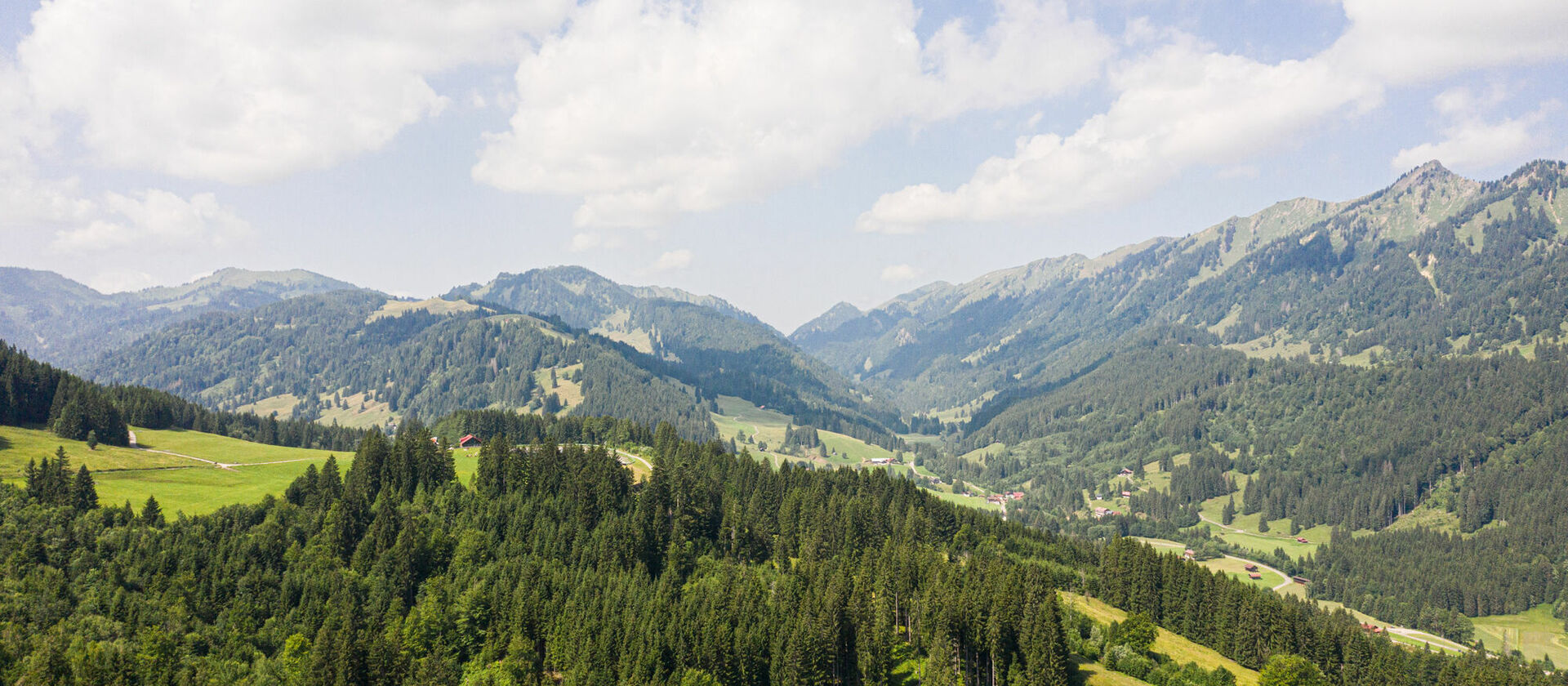 Wandergebiet für den Sommerurlaub im Kinderhotel Allgäuer Berghof