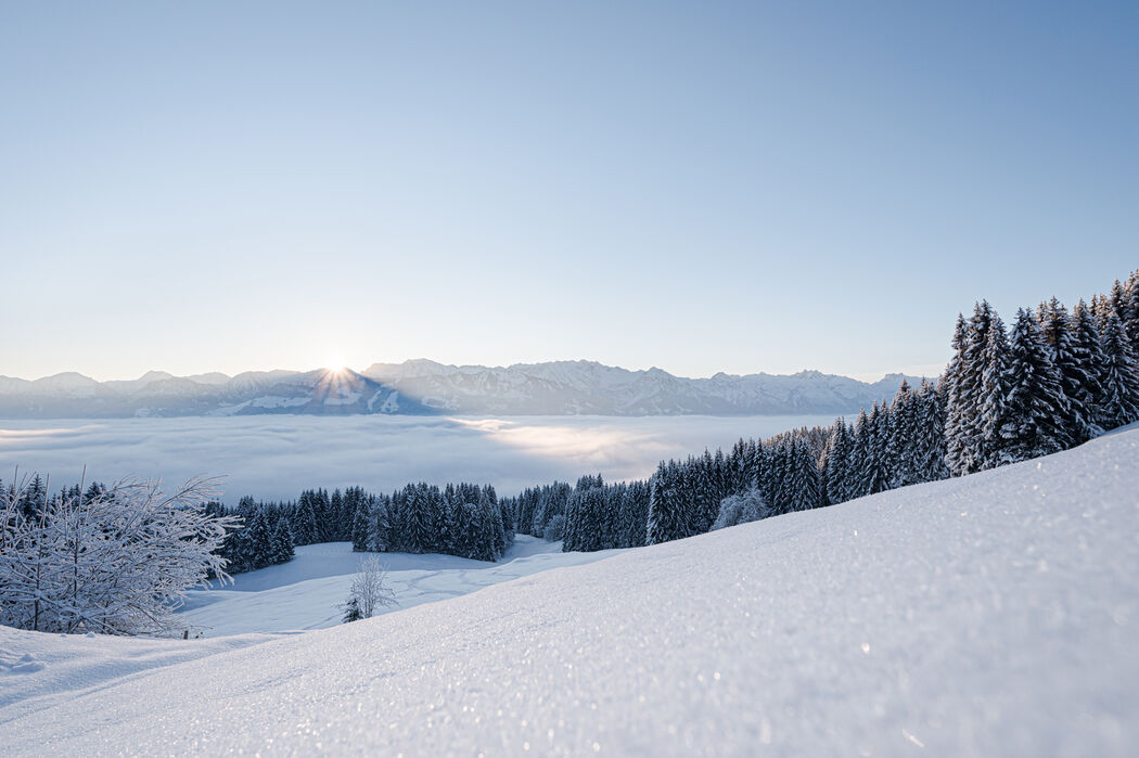 Skiurlaub mit der Familie direkt an der Skipiste im Kinderhotel Allgäuer Berghof