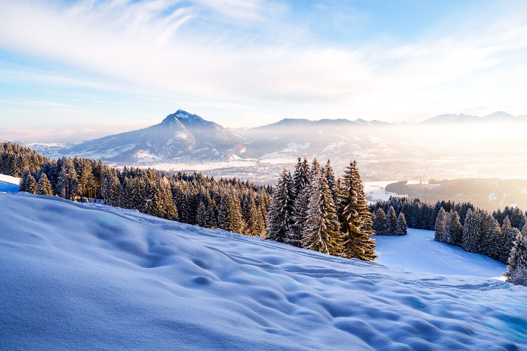 Winterurlaub im Allgäu im Kinderhotel Allgäuer Berghof