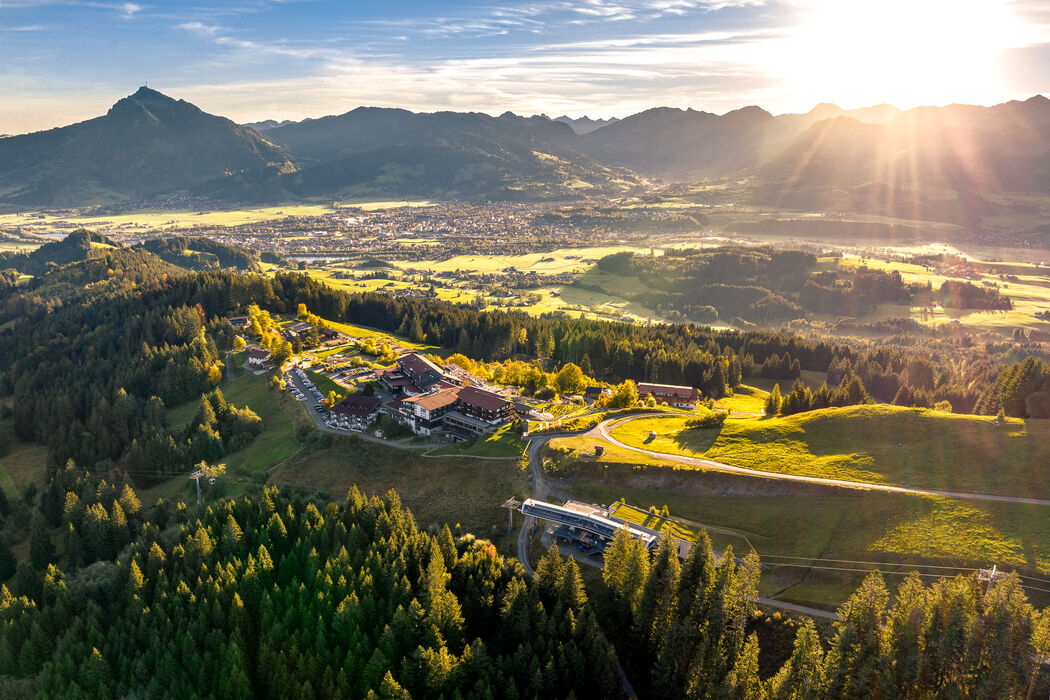 Wandergebiet im Allgäu für Familien am Kinderhotel Allgäuer Berghof