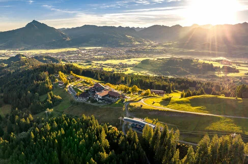 Wandergebiet im Allgäu für Familien am Kinderhotel Allgäuer Berghof