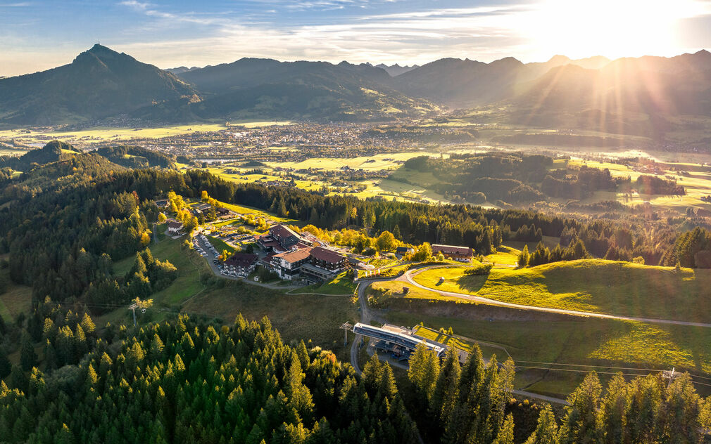 Wandergebiet im Allgäu für Familien am Kinderhotel Allgäuer Berghof
