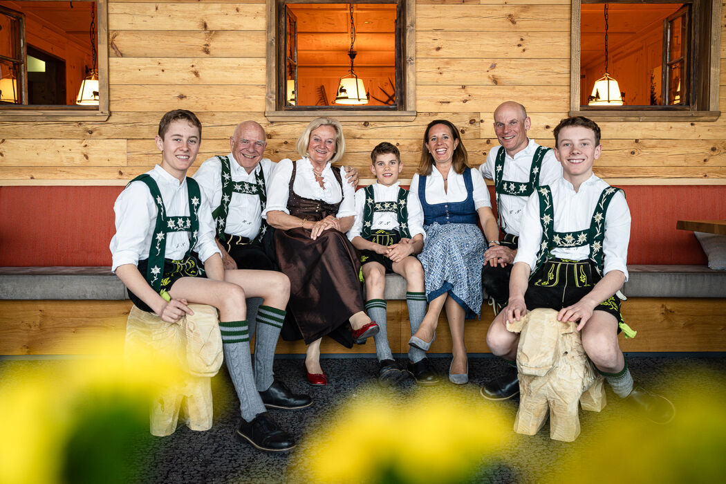Gastgeberfamilie Neusch im Kinderhotel Allgäuer Berghof