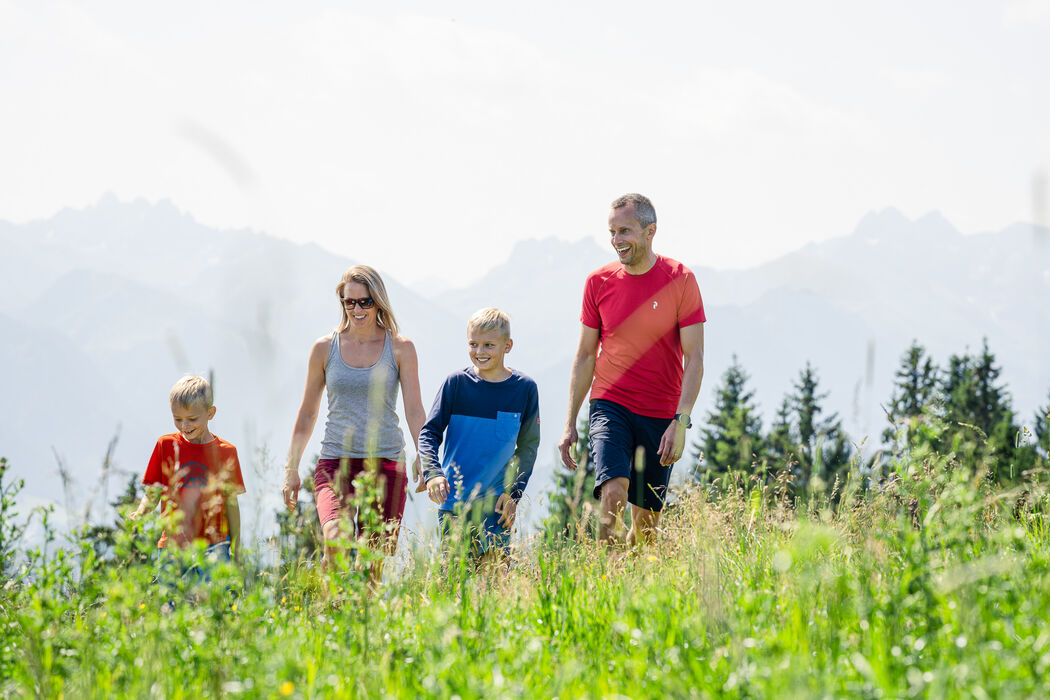 Wanderurlaub mit der Familie im Kinderhotel Allgäuer Berghof