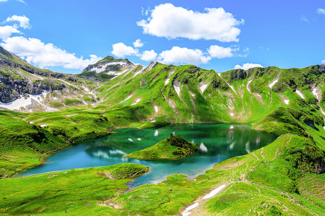 Wanderung zum Schrecksee in der Nähe vom Kinderhotel Allgäuer Berghof